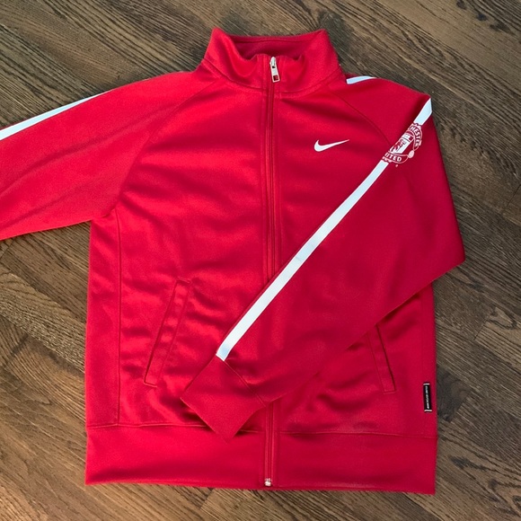 Nike Manchester United Soccer Warm Up Jacket - Picture 2 of 6